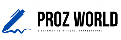 Proz World Logo
